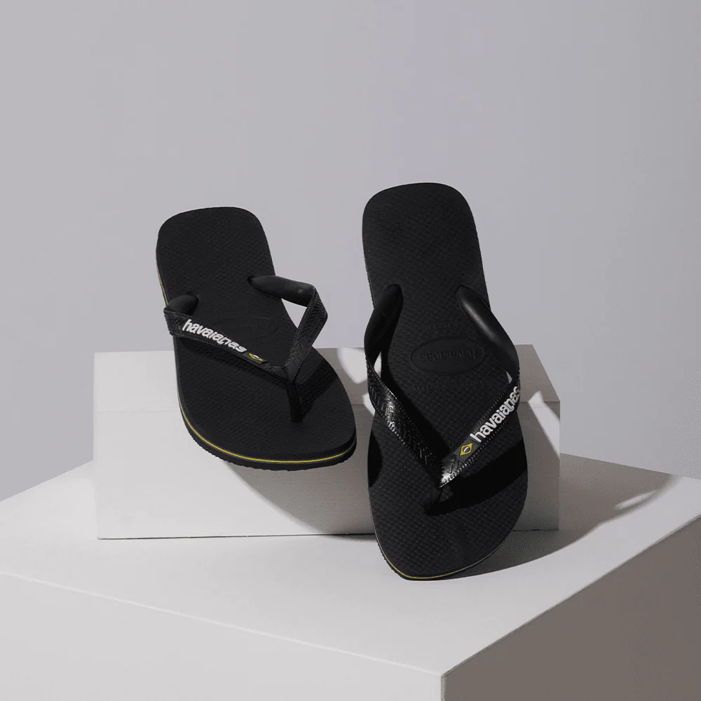 Kids' Brazil Logo Flip Flops - Image 7