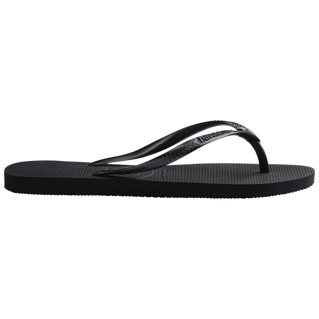 Kids' Slim Crystal Flip Flops - Image 3