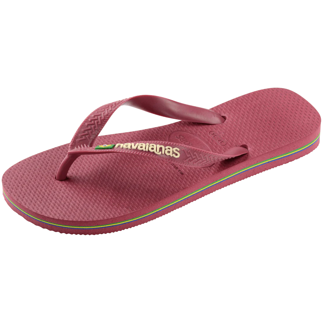 Women's Brazil Logo Flip Flops - Image 6