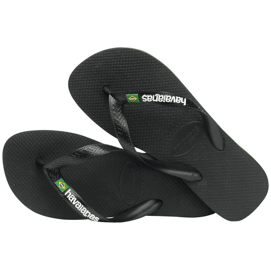 Women's Brazil Logo Flip Flops - Image 4