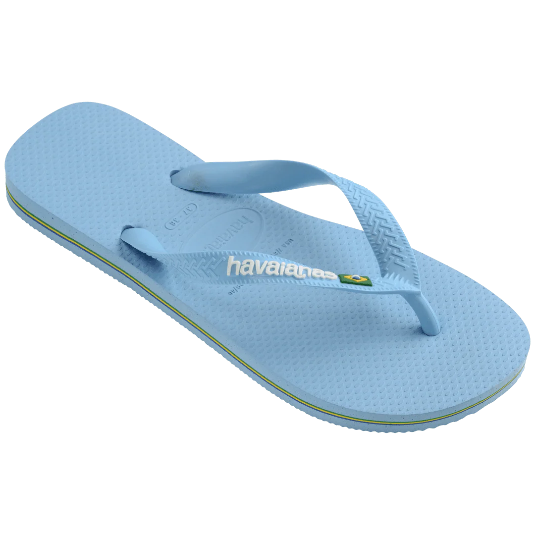 Women's Brazil Logo Flip Flops - Image 3