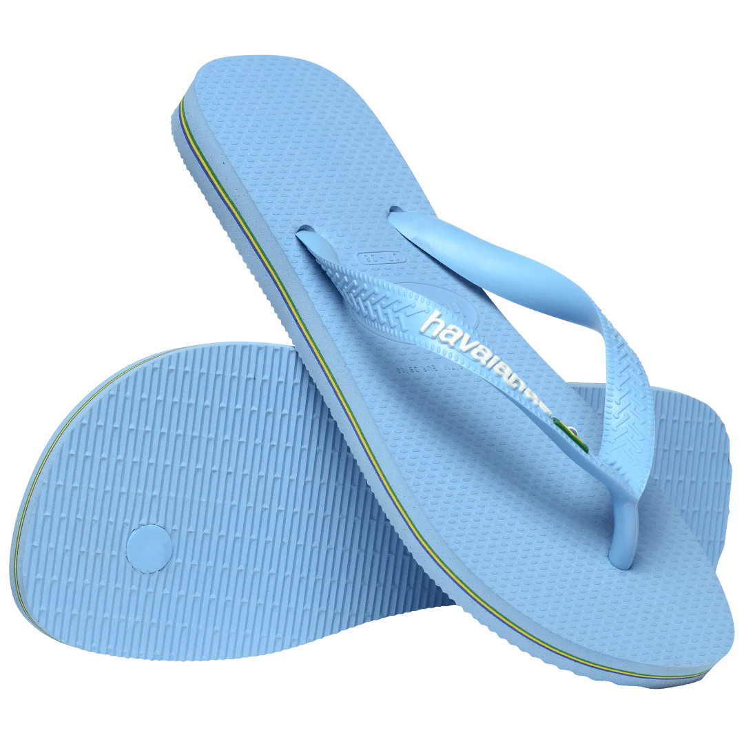 Women's Brazil Logo Flip Flops - Image 5