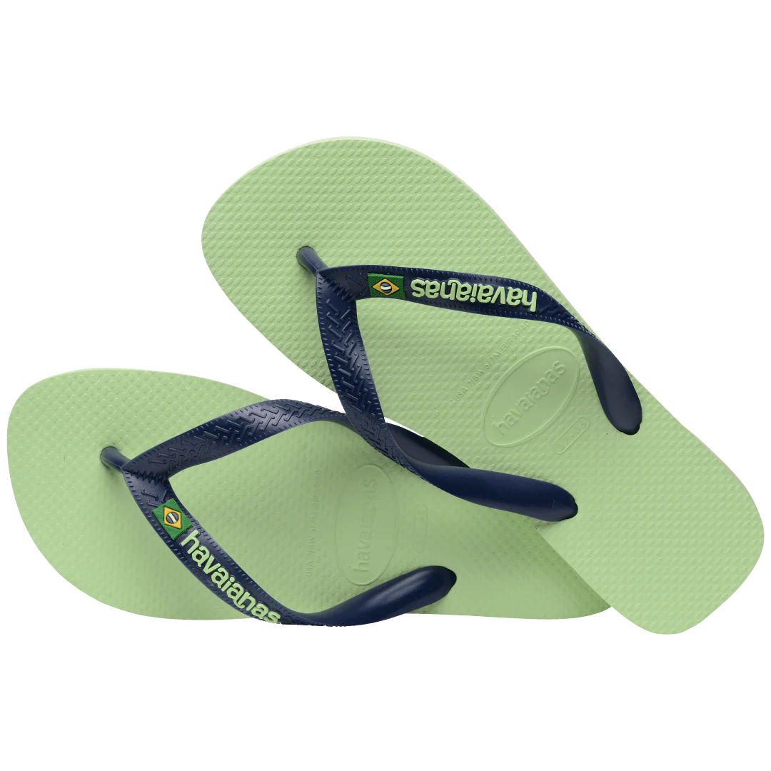 Women's Brazil Logo Flip Flops - Image 4