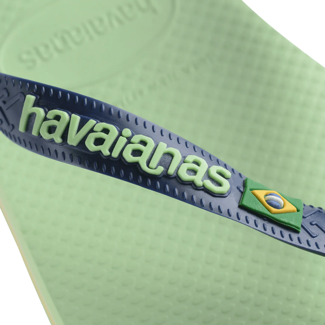 Women's Brazil Logo Flip Flops - Image 6