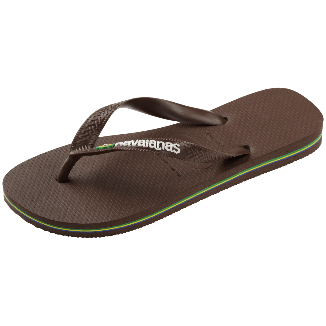 Women's Brazil Logo Flip Flops - Image 6