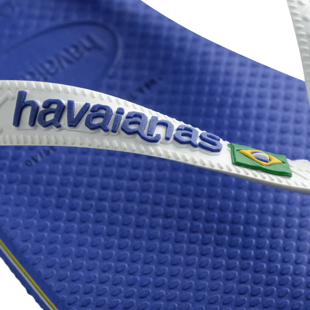 Kids' Brazil Logo Flip Flops - Image 6