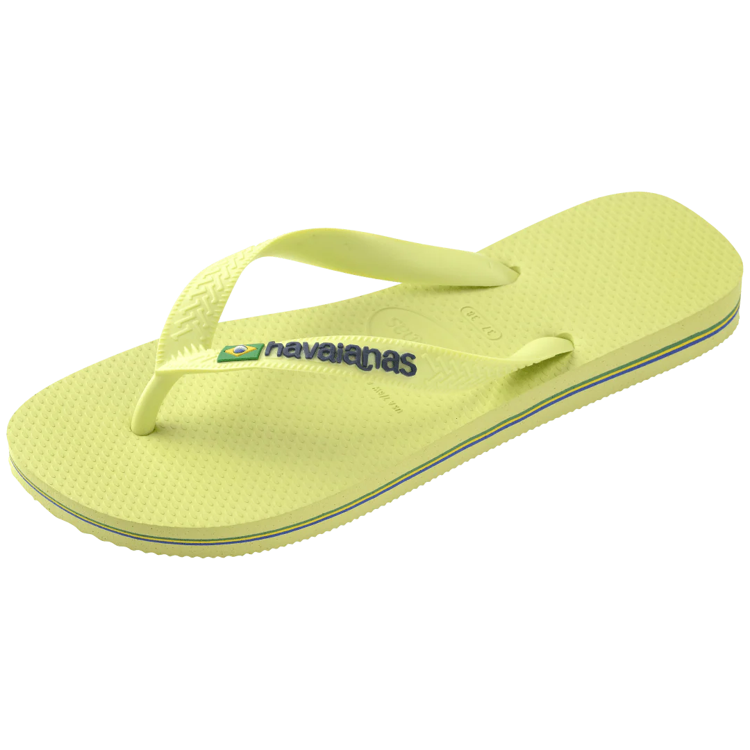 Women's Brazil Logo Flip Flops - Image 4
