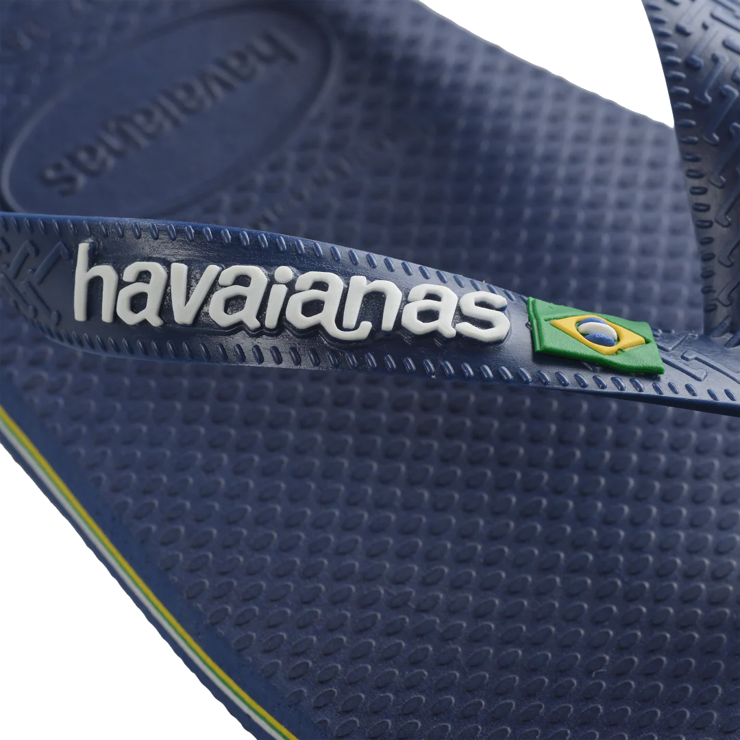 Kids' Brazil Logo Flip Flops - Image 5