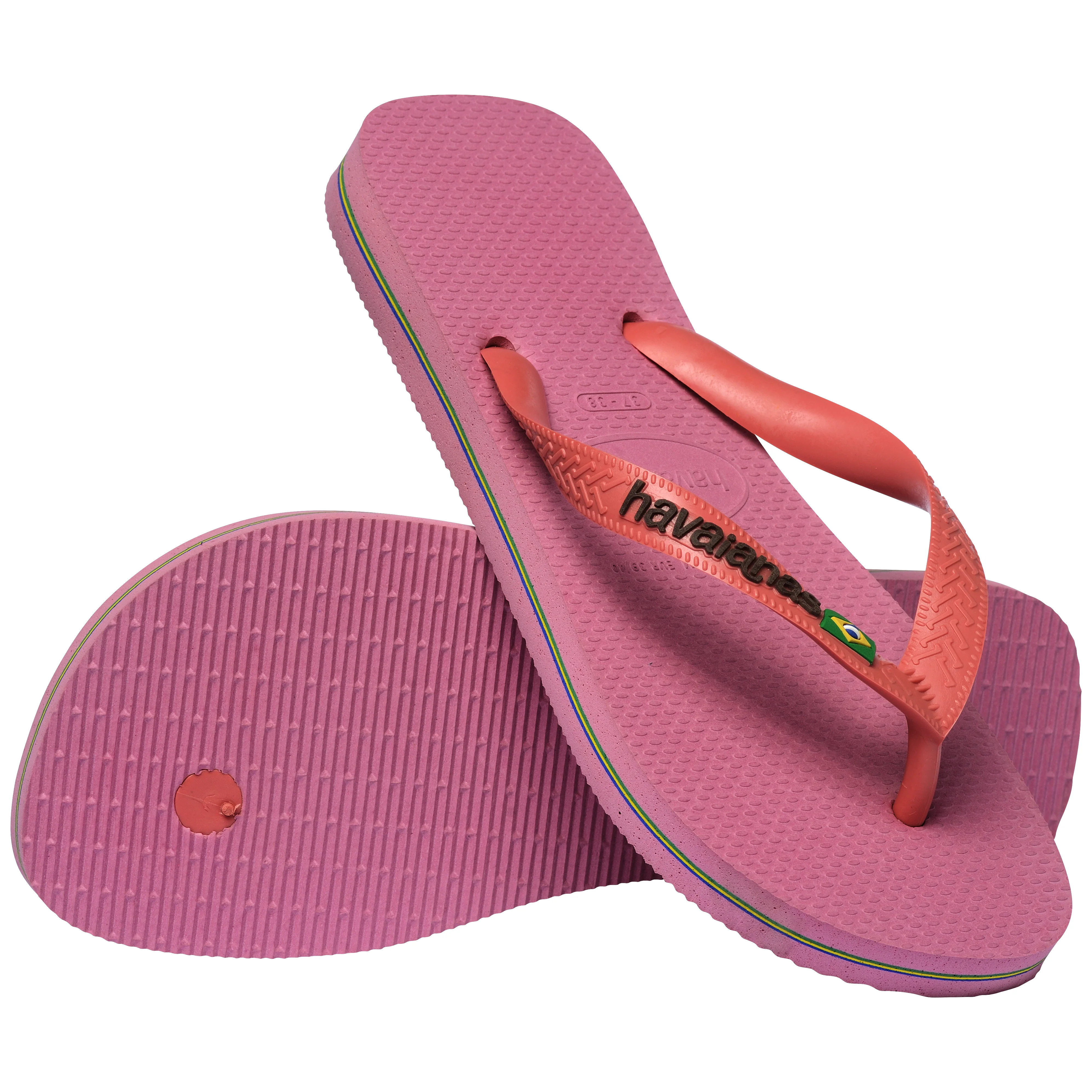 Women's Brazil Logo Flip Flops - Image 4