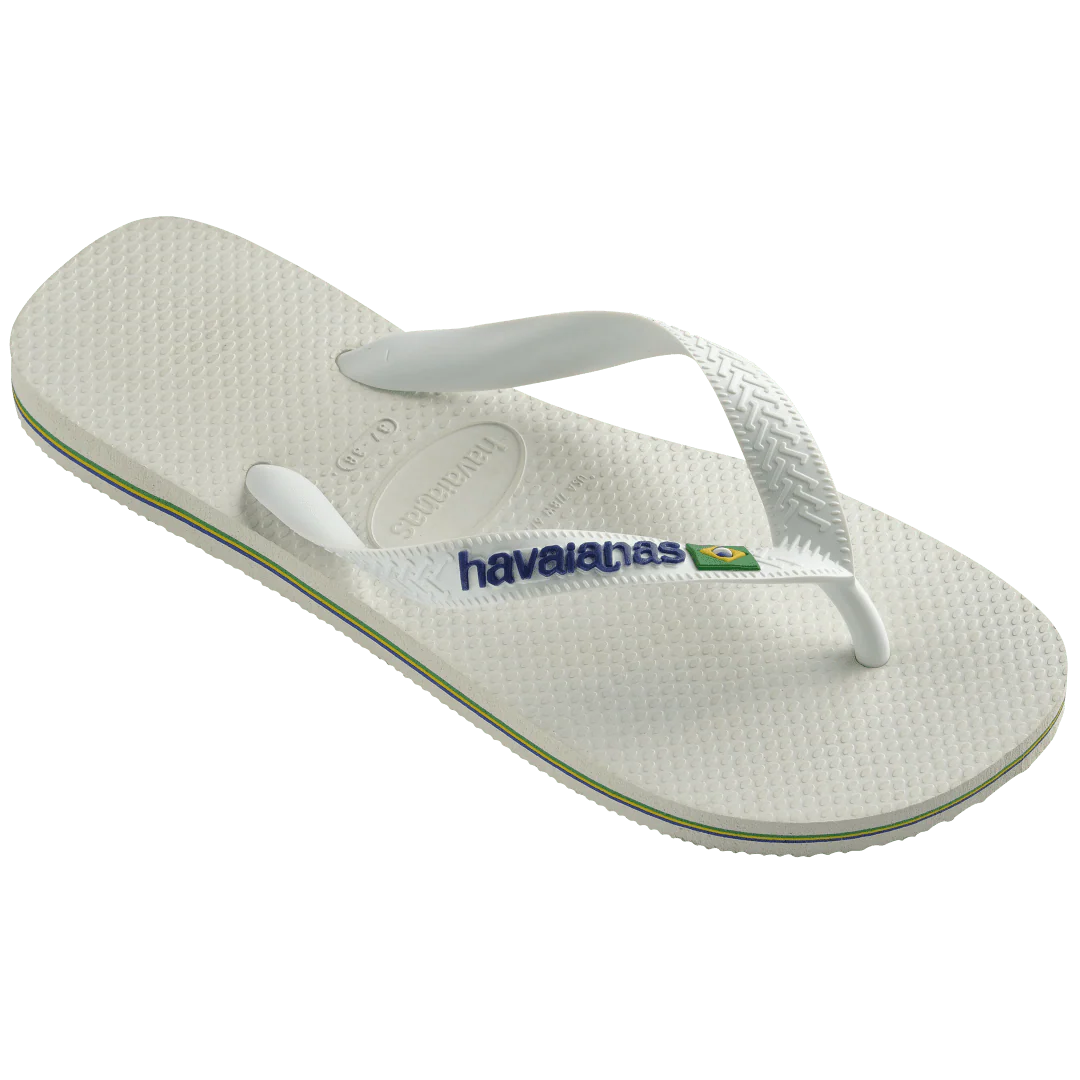 Women's Brazil Logo Flip Flops - Image 3