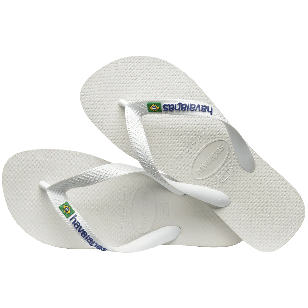 Women's Brazil Logo Flip Flops - Image 5