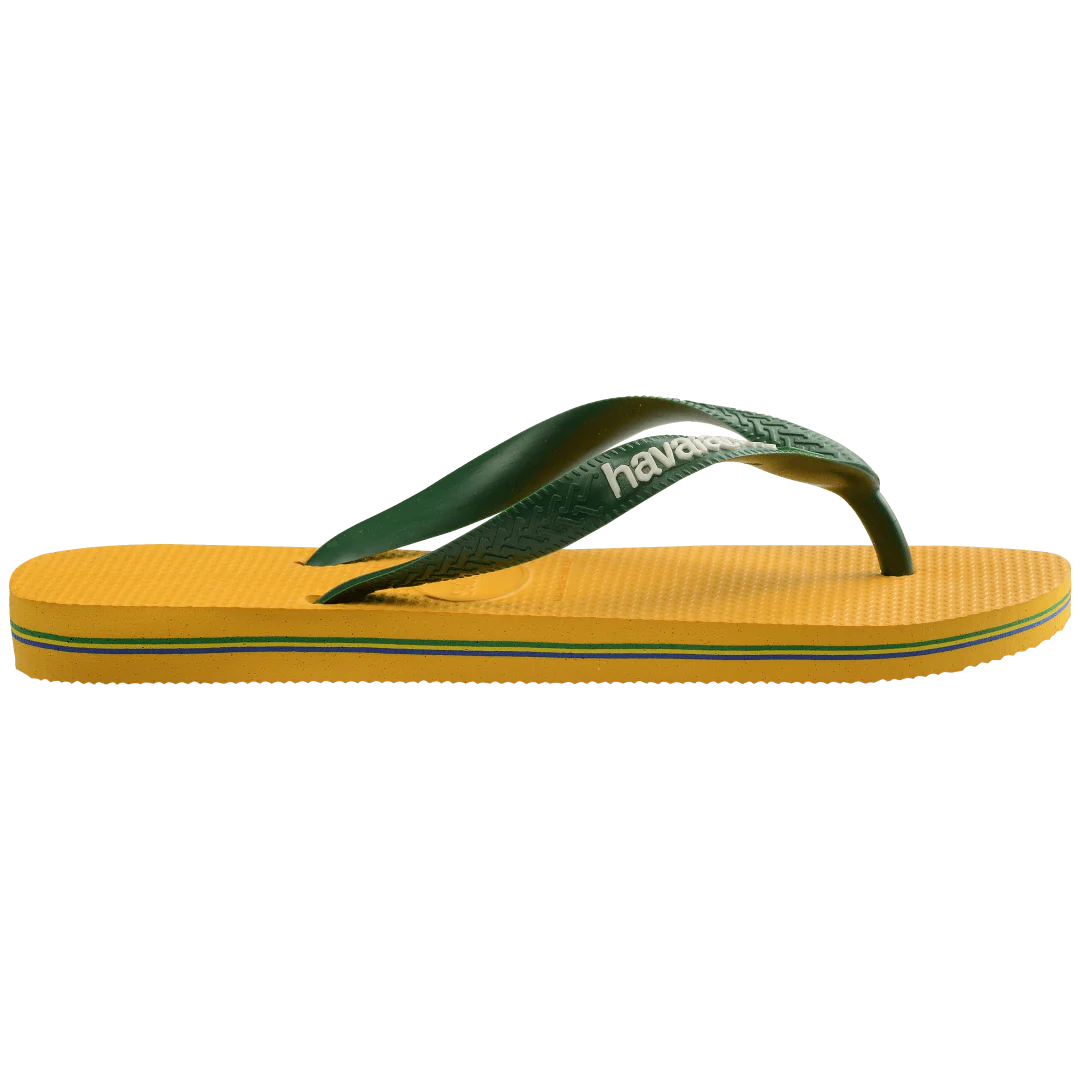 Women's Brazil Logo Flip Flops - Image 6