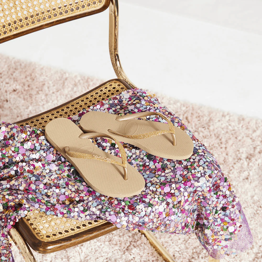 Women's Slim Glitter II Flip Flop - Image 7