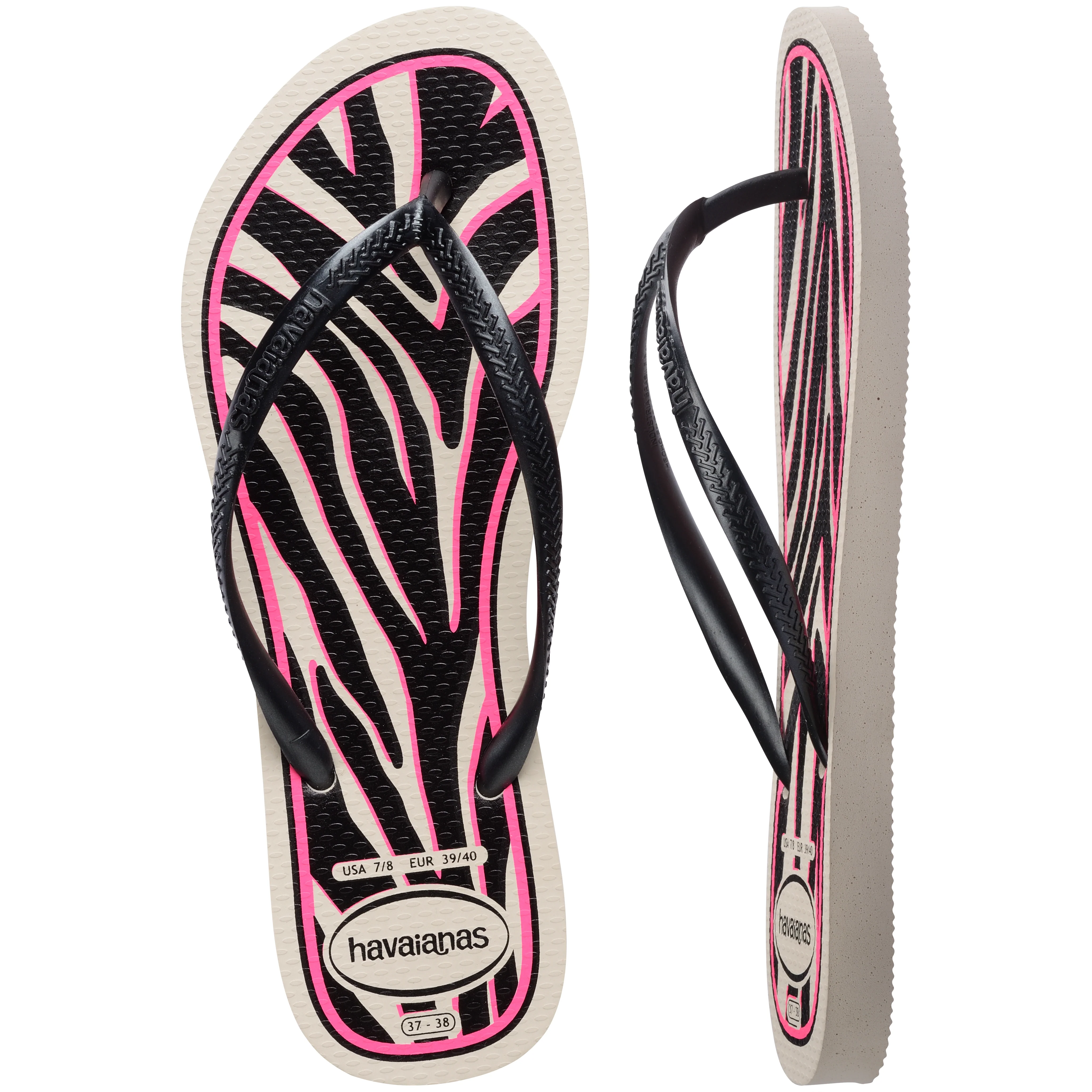 Women's Slim Animals Flip Flops - Image 5